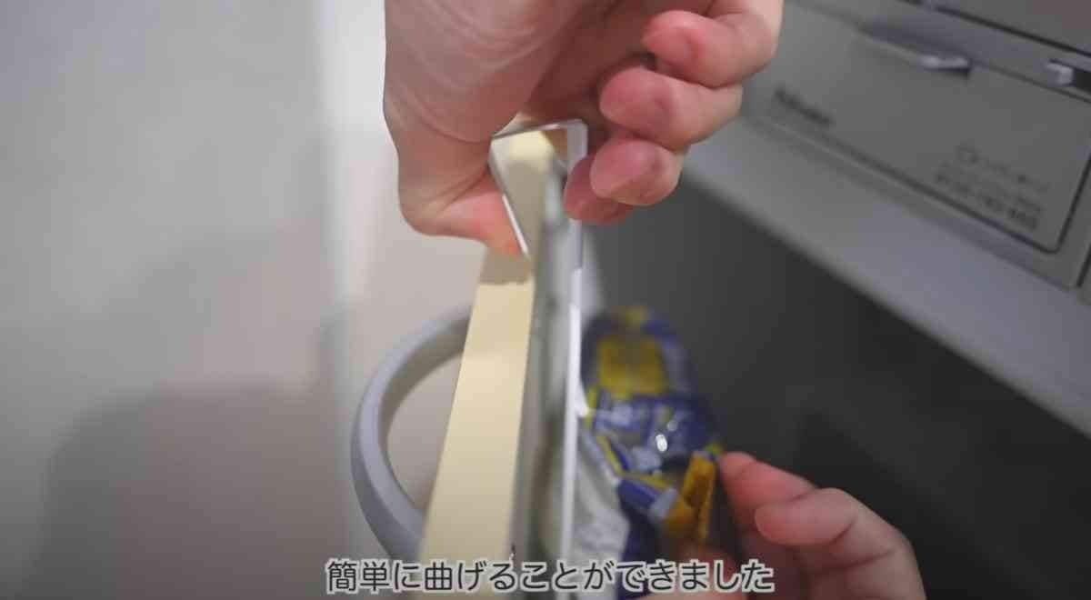 セリアの「鍋蓋ラック」のワイヤーサイズを調整する